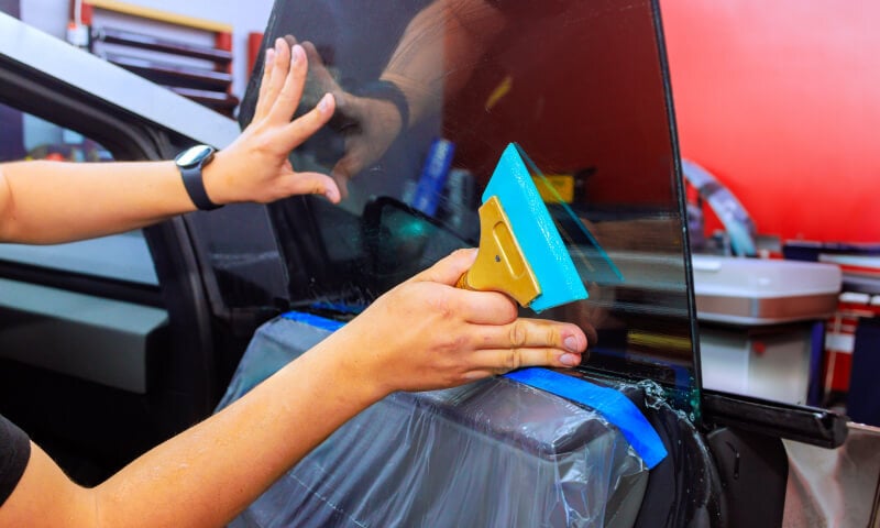 services window tinting feature